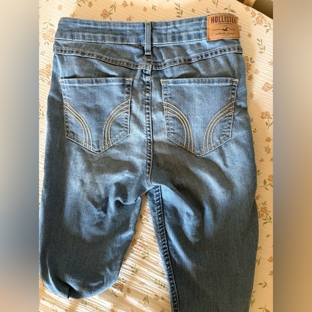Y2K Hollister Women's Blue Jeans